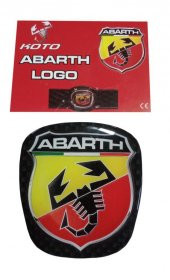 Punto Evo Abarth Logo Rozet Ön Arka Takım - 3