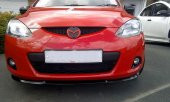 MAZDA 3 uyumlu ÇUPRA  Ön Tampon Lipi Cupra Lip 3 Parça - 1