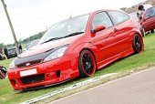 Ford Focus MK1 1 ST UYUMLU ÇUPRA  Ön Tampon Lipi Cupra Lip 3 Parça - 1