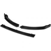 Volkswagen Golf 7 MK7/ 7,5 için Ön Tampon 3 Parça Lip 2012-2019 Siyah - 4