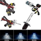 H7 Xenon Ampul  8000K 2 Adet A kalite - 1
