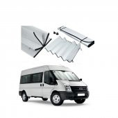 Oto Araba  Ön Cam Güneşlik Gümüş Maxi Boy 85 x 165 CM A kalite - 1