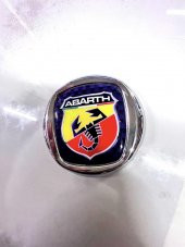 Fiat Linea Abarth 3d damla sticker Logo Ön ve Arka Takım Rozet - 1