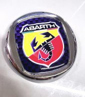 Fiat Linea Abarth 3d damla sticker Logo Ön ve Arka Takım Rozet - 3