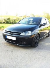 Opel Corsa C uyumlu ÇUPRA  Ön Tampon Lipi Cupra Lip 3 Parça thumbnail 3