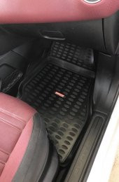 Fiat Punto Evo 3D Paspas Grande Punto Havuzlu Paspas Tam Uyumlu - 6