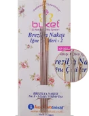 Buket Brezilya Nakış İğnesi - 6 Adet - KP007 - 2