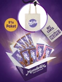 Milkaseverler Çikolata Paketi (Milka Bez Çanta Hediyeli) thumbnail 4
