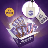 Milkaseverler Çikolata Paketi (Milka Bez Çanta Hediyeli) thumbnail 1
