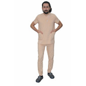 UNISEX KAVUNİÇİ LİKRALI SCRUBS TAKIM - 2