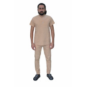 UNISEX KAVUNİÇİ LİKRALI SCRUBS TAKIM - 5