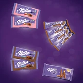 Milkaseverler Çikolata Paketi (Milka Bez Çanta Hediyeli) thumbnail 3