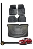 Black Gold Hyundai İ20 2014+ 3D Zebra Oto Paspas Ve Araca Özel Kauçuk Bagaj Havuzu Seti - 1