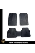Gold Oto Aksesuar Fiat Egea Cross 2021+ Uyumlu Universal Vera %100 Kauçuk Desenli Paspas - 1