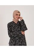 AYSUN TEKSTİL Pamuklu Kumaştan Geniş Kesim YENİ DESEN Namaz Elbisesi & Namazlık & Sabahlık (TESBİH HEDİYELİ) thumbnail 2