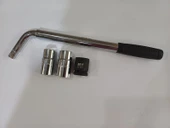 Teleskopik Bijon Anahtarı, 1/2 17/19 - 21/23 Ve 22 Kısa Lokma thumbnail 1