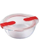 Pyrex Yuvarlak Kapaklı Saklama Kabı Mikrodalga İçin 1,1L 207PH00/7145 - 1