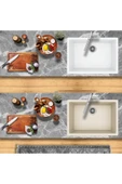 EVIER Granit Evye Nero XL BEIGE - BEJ (KREM) I (61x45.5) - 3