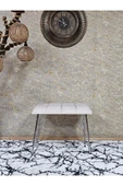 Metal Krom Tel Ayaklı 60 cm Puf Bench - Puf - Bench - Oturak - Mutfak Oturağı - Antre Oturağı Krem Renk 60 x 40 Boyut/Ebat thumbnail 2