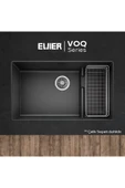 EVIER Granit Evye I VOQ Series I SET I Black (SİYAH) - 1