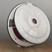 Baca Tipi Kapaklı Aspiratör Sessiz 200 mm Havalandırma Fan Ev ve Sanayi Tipi Güçlü Hava Koku Emişli thumbnail 5