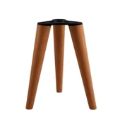 3 Adet Ahşap Ayak 40 Cm Açık Meşe M8 Civatalı Bağlantı Aparatlı Mobilya Tabure Sehpa Masa Destek Ayağı thumbnail 6