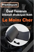 Le Moins Cher Fiat Strada Oto Direksiyon Kılıfı Siyah Dikiş Estetik Görünüm Yüksek Kalite thumbnail 1