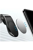 Le Moins Cher Fiat 500 Mıknatıslı Siyah Araç Içi Telefon Tutucu thumbnail 3
