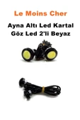 Le Moins Cher Renault Clio 4 Ayna Altı Led Kartal Göz Led 2'li Beyaz Led thumbnail 8