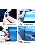 Le Moins Cher Opel Mokka/Movano/Omega Uyumlu Lüx Oto Kapı Koruyucu Fitil 4 Metre - 3