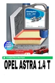 DELPHİ KOPYA - 5W30 5LT +OPEL ASTRA 1.4 T 2020-2021 uyumlu 145 BEYGİR FİLTRE - YAG BAKIM SETİ - 1