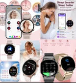 Apple iPhone 11 Pro Max Uyumlu Su Geçirmez Akıllı Saat Mini 1.32 İnç AMOLED - 2