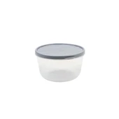 Yuvarlak Saklama Kabı – Kapaklı – Şeffaf, BPA’sız, Sızdırmaz - 2