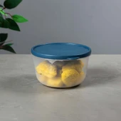 Yuvarlak Saklama Kabı – Kapaklı – Şeffaf, BPA’sız, Sızdırmaz - 1