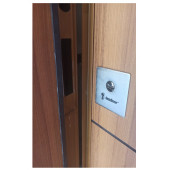 Tezwood 3593 Ahşap Kaplama ABD Rustik Çizgili Düz Model Çelik Kapı, Daire Kapısı, Villa Kapısı thumbnail 6