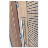 Tezwood 3593 Ahşap Kaplama ABD Rustik Çizgili Düz Model Çelik Kapı, Daire Kapısı, Villa Kapısı thumbnail 7