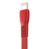 FitPlus Flat FS-402 Lightning Data/Şarj Kablosu 2.4A 1mt - 9