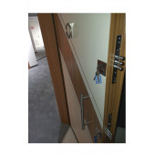 Tezwood 2578 Eskitme Kasalı İki Renk Düz Model Daire Kapısı, Çelik Kapı, Villa Kapısı - 4