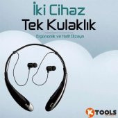 Ktools Bluetooth 4.0 Stereo Headset Kulaklık - 4