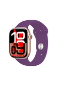 Apple iPhone 11 Uyumlu Mor Akıllı Saat Watch10 2025 Hediyeli AMOLED EKRAN - 1