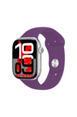 Apple iPhone 11 Uyumlu Mor Akıllı Saat Watch10 2025 Hediyeli AMOLED EKRAN - 1