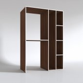 Kenzlife çamaşır-kurutma makinesi dolabı alyusha cvz 180*120*60 banyo kapaksız arkalıksız - 2