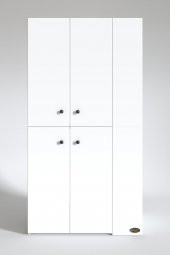 Kenzlife Çamaşır-Kurutma Makinesi Dolabı Kapaklı Foka Byz 180X090x60 Banyo Arkalıksız - 4