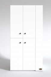 Kenzlife çamaşır-kurutma makinesi dolabı kapaklı fedyenka byz 180X090X60 banyo arkalıksız - 4