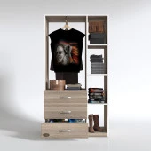 Kenzlife giysi dolabı ökkeş 175*90*40 crd gardırop 3 çekmeceli thumbnail 2