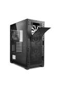 SHARKOON TG7M RGB ARGB Temperli Yan Cam, 4x120mm ARGB Fan, Type-C 3.2 Gen 2, Siyah, Mid-Tower Kasa - 6