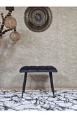 Siyah Sivriltmel Ayaklı 60 cm Puf Bench - Puf - Bench - Oturak - Mutfak Oturağı - Antre Oturağı Füme Renk 60 x 40 Boyut/Ebat thumbnail 2