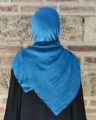 Konfor Bambu Şal Mavi– Tok Duruşlu, Kaymaz thumbnail 4