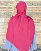 Konfor Bambu Şal Bordo– Tok Duruşlu, Kaymaz thumbnail 4