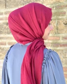 Konfor Bambu Şal Bordo– Tok Duruşlu, Kaymaz thumbnail 2